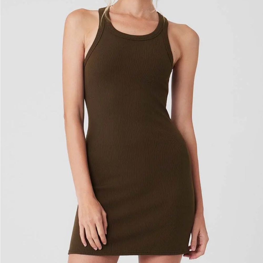 Goddess Ribbed Go-To Dress